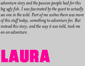 A Fish Caught In Time